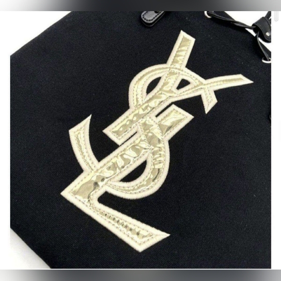 YSL Parfums GWP Cabas Adorable Black Tote! NWT - Picture 2 of 10